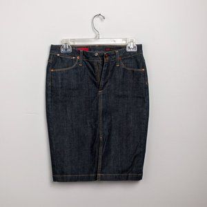 AG Pencil Denim Skirt